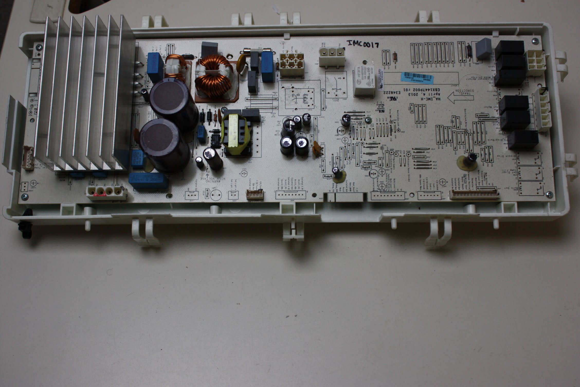 GE Washer Interface Control Board00N21830102 Rev F 