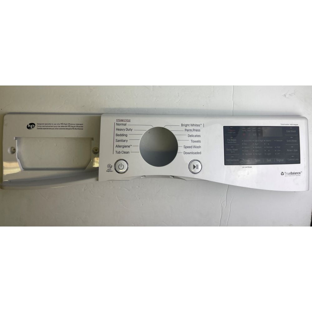 lg washer control panel